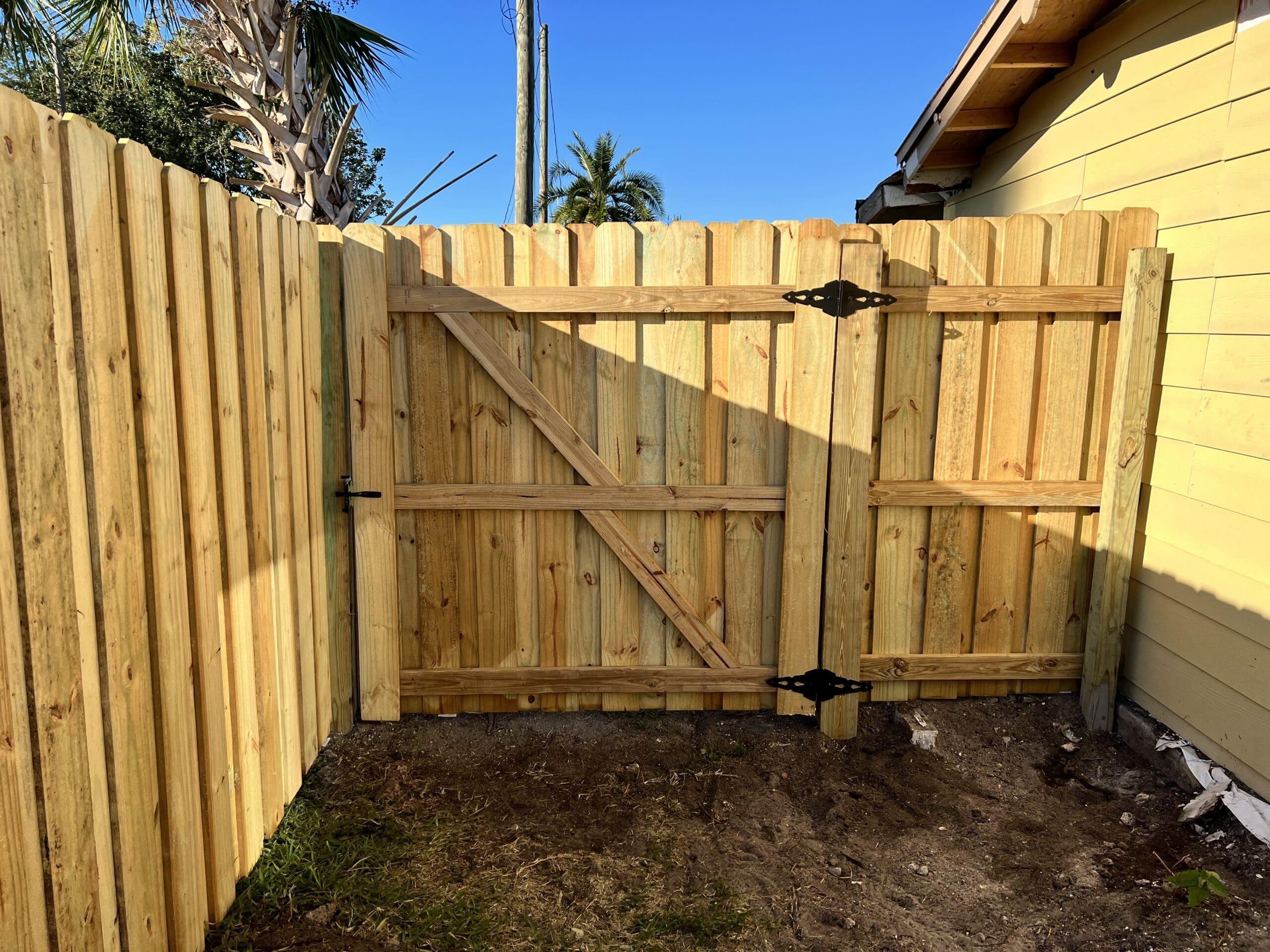 Wood Fence Gate Pinellas County, Florida