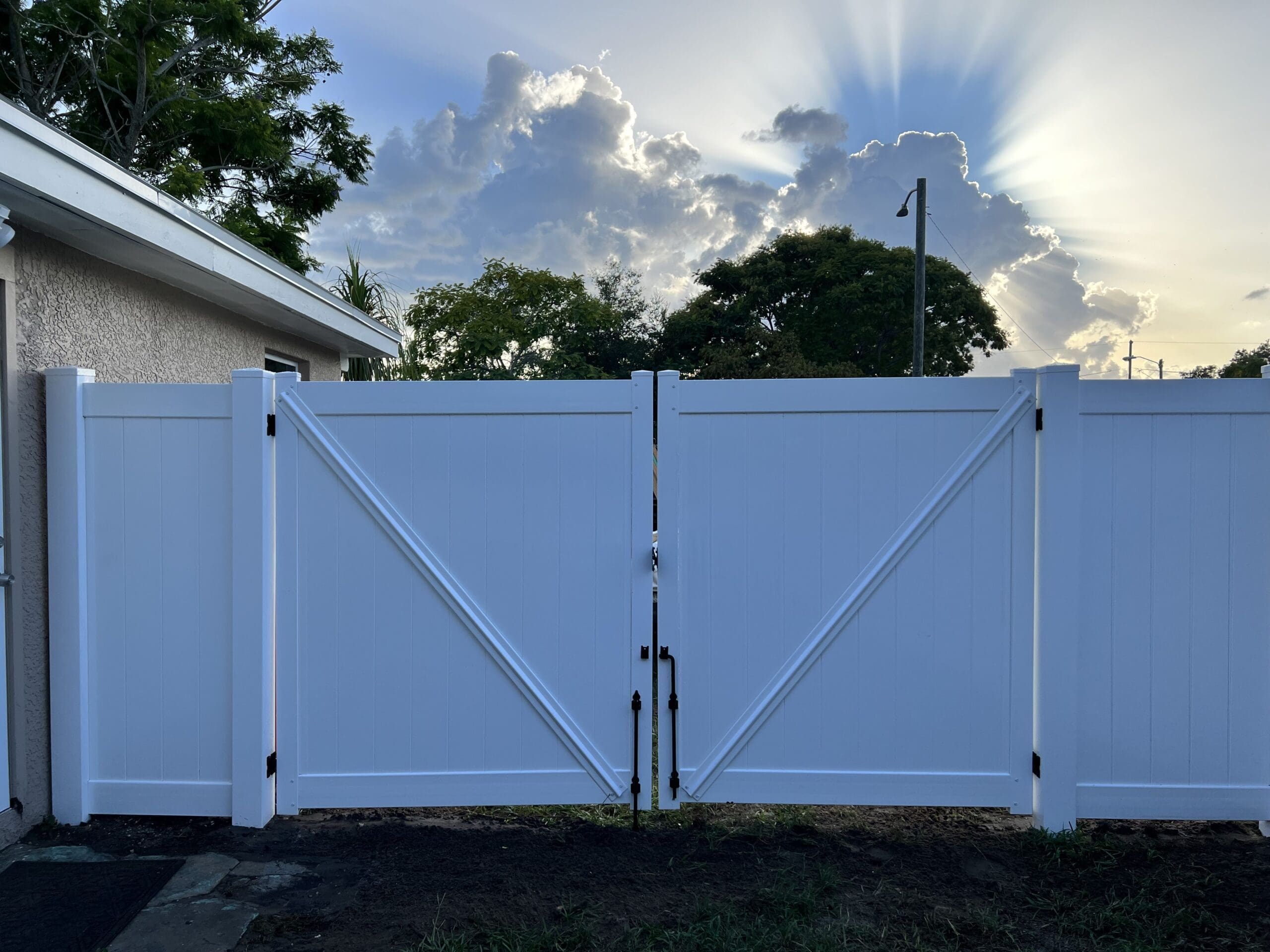 Fencing Timber Pines