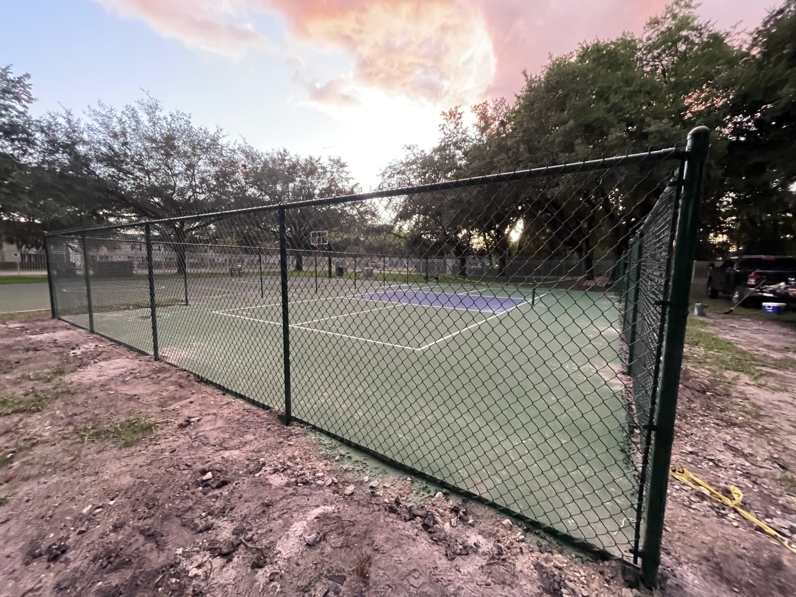 chain link fence repairs