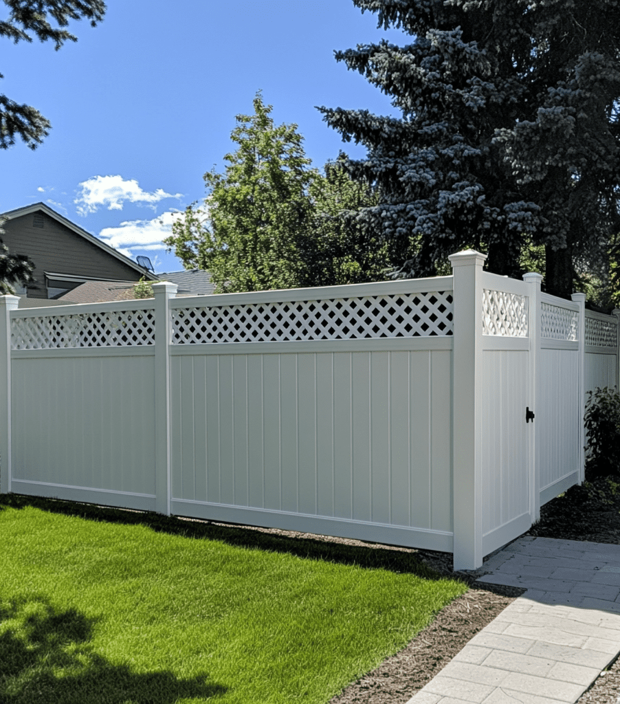 vinyl fence meant for privacy