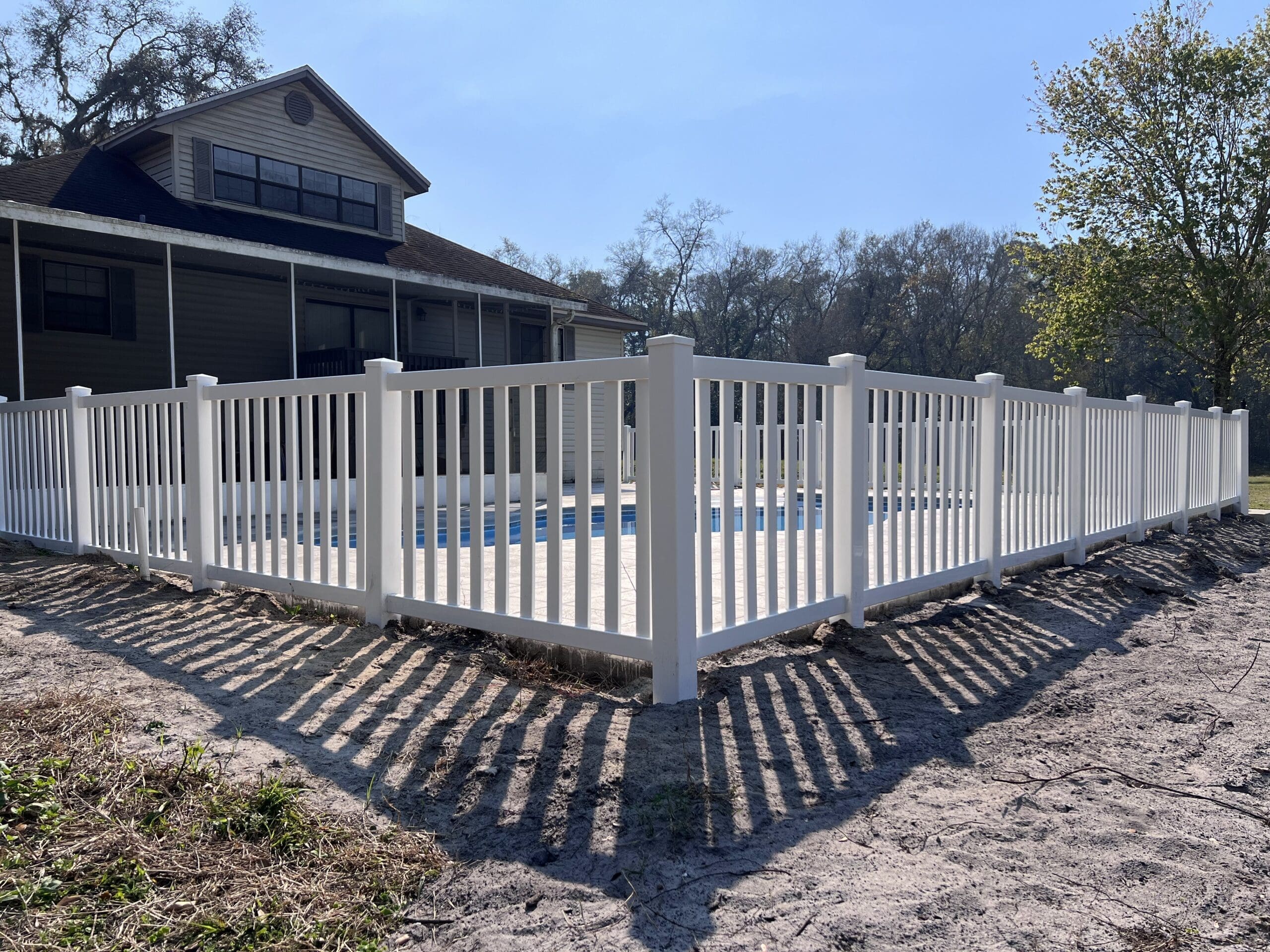 vinyl fence pvc fence install